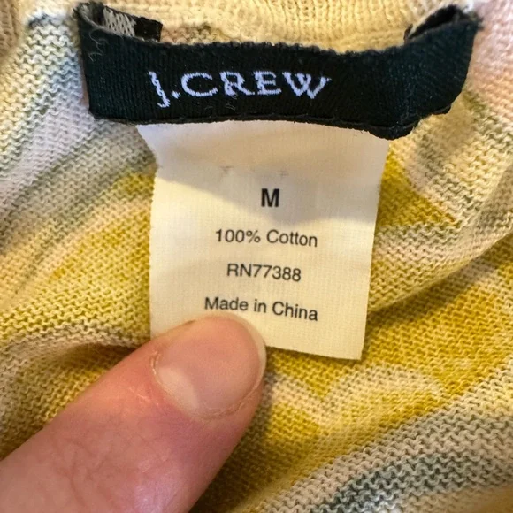 J. Crew Cardigan with jewel buttons, size medium - Picture 6 of 6